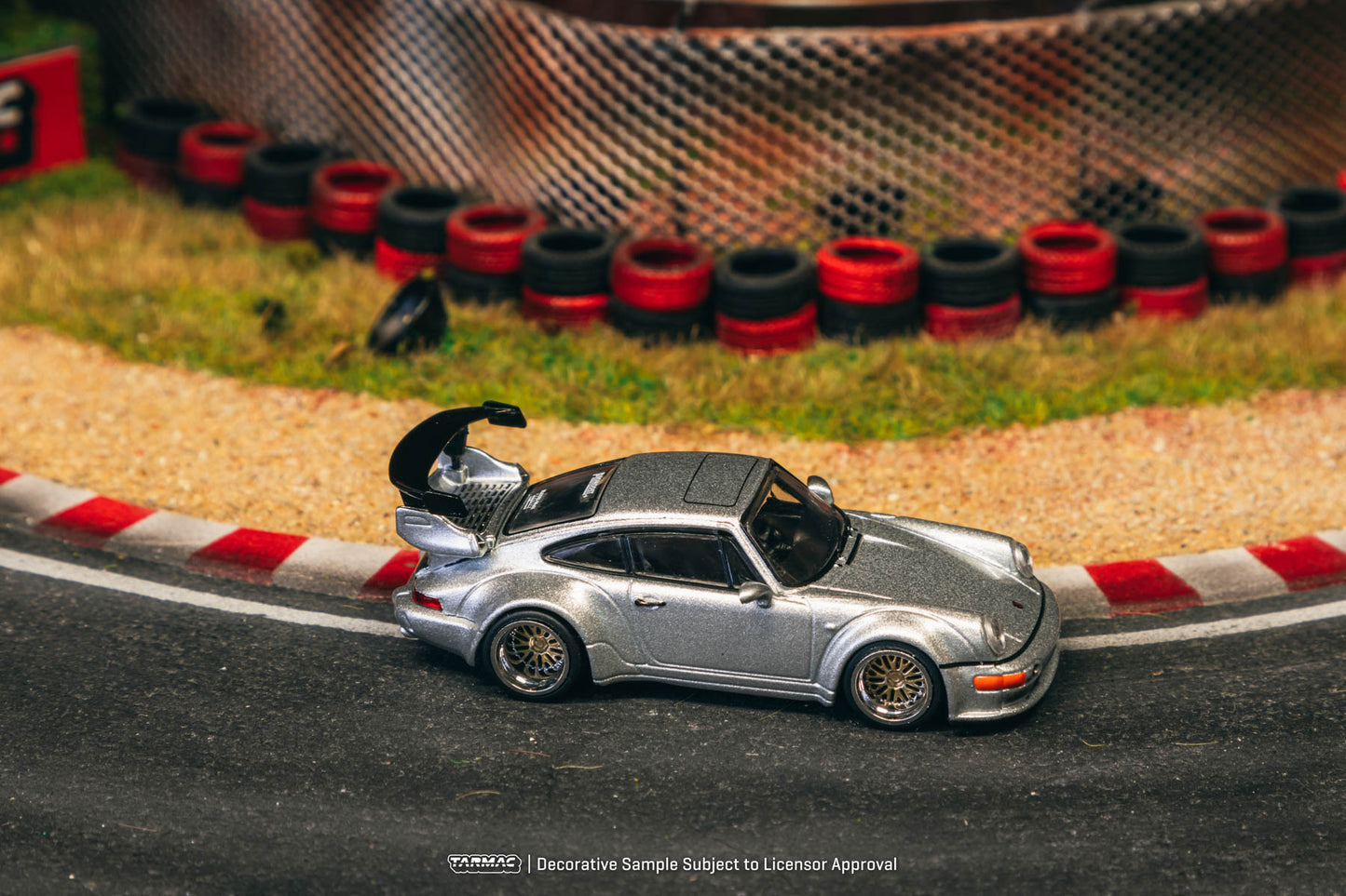Tarmac Works 1:64 RWB 964 Silver T64-037-SL (Preorder)