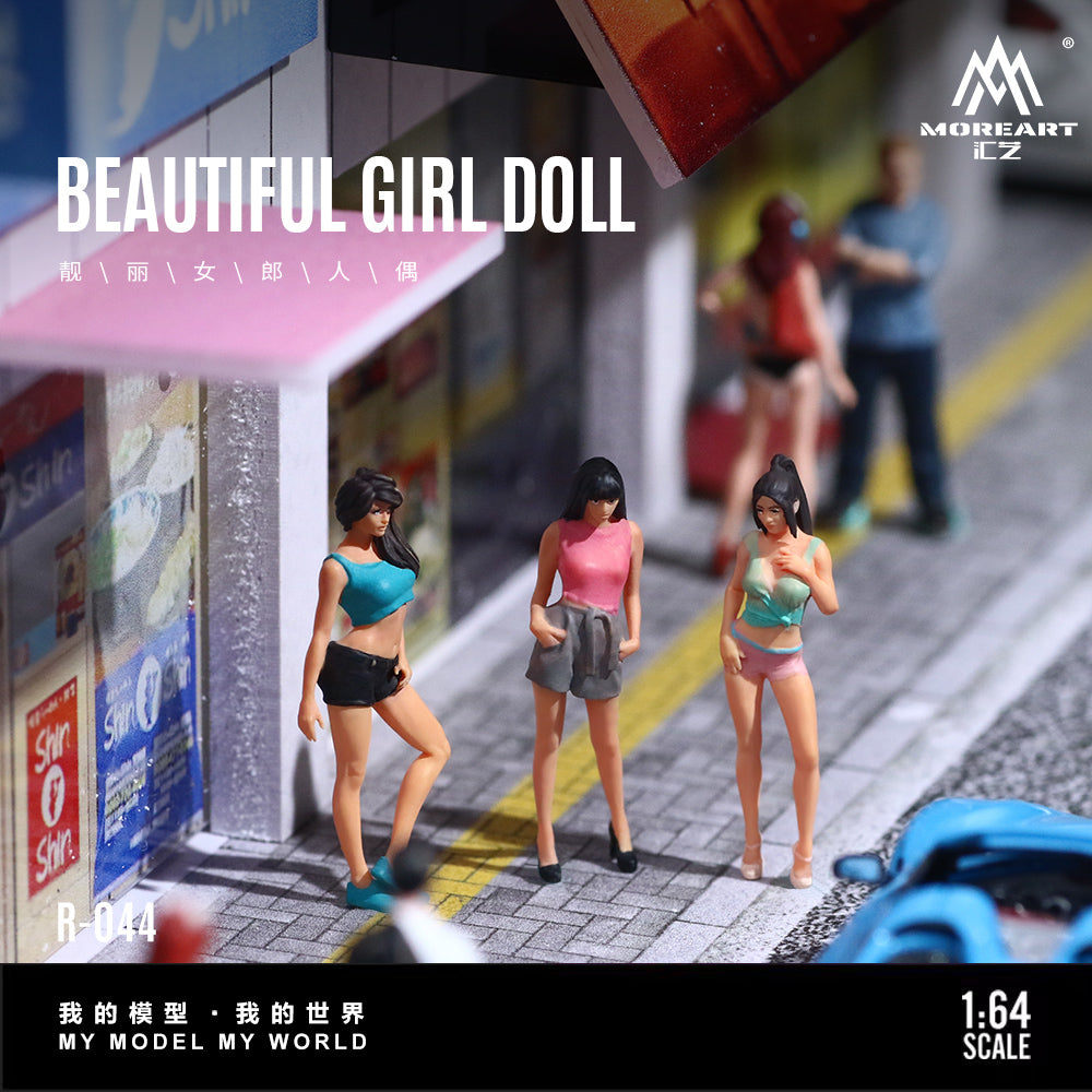 MoreArt 1:64 Beautiful Girl Doll MO223044 (Preorder)