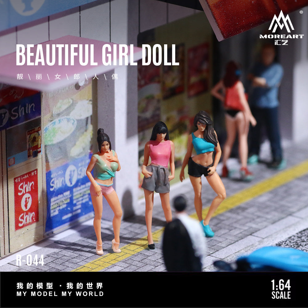 MoreArt 1:64 Beautiful Girl Doll MO223044 (Preorder)