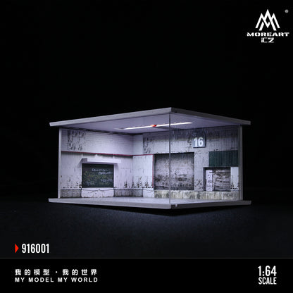MoreArt 1:64 Warehouse No.16 Lighted Diorama Scene MO916001