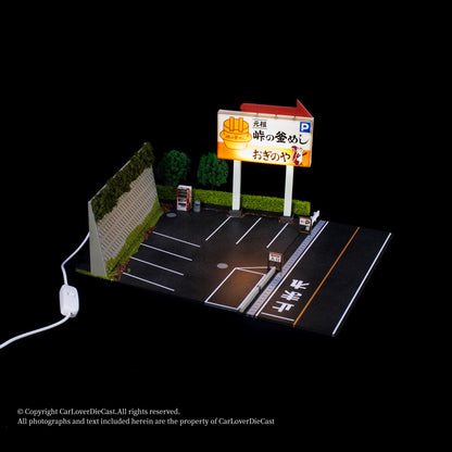G-Fans 1:64 Initial D Parking Lot Diorama 710037 (Coming Soon)