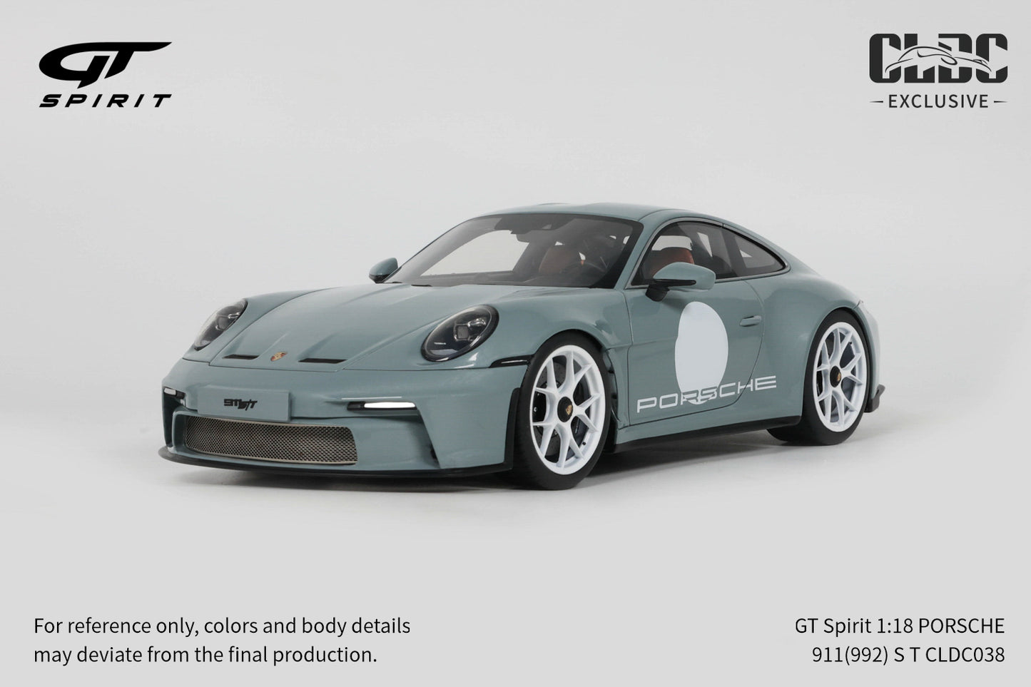 GT Spirit 1:18 PORSCHE 911 [992] S/T CLDC038