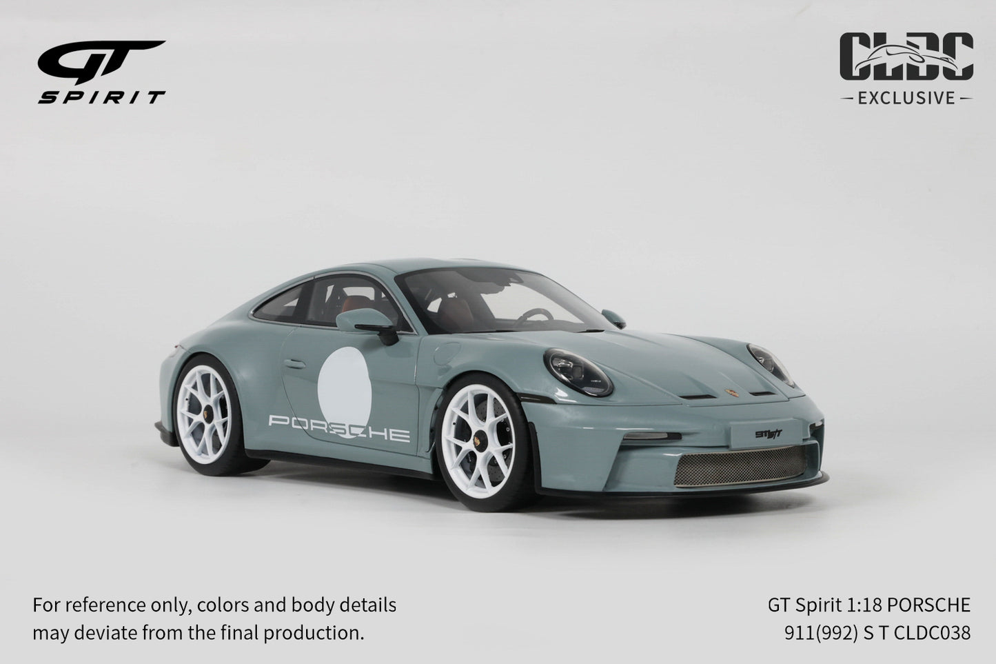 GT Spirit 1:18 PORSCHE 911 [992] S/T CLDC038