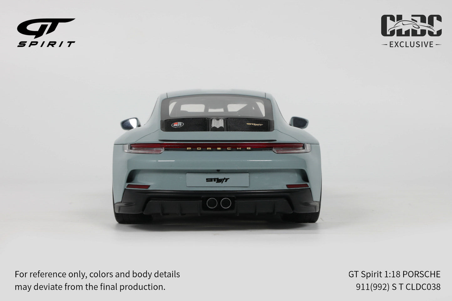 GT Spirit 1:18 PORSCHE 911 [992] S/T CLDC038