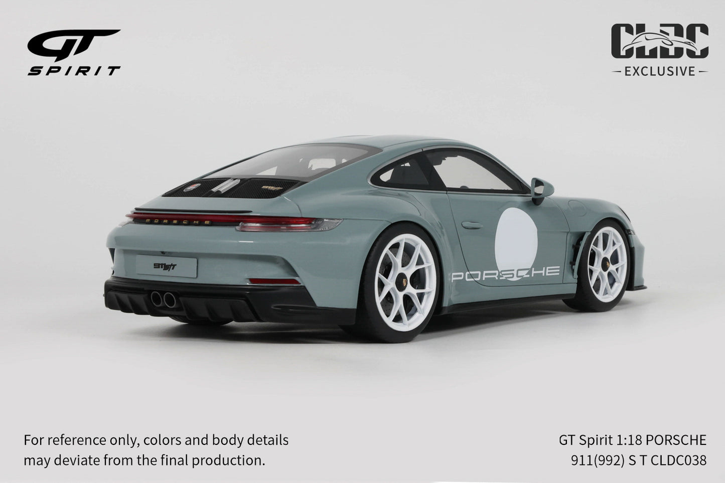 GT Spirit 1:18 PORSCHE 911 [992] S/T CLDC038