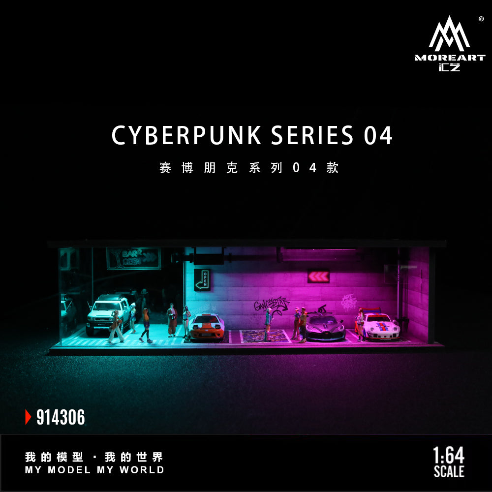 (Coming Soon) MoreArt1:64 Cyberpunk Series 04 Diorama MO914306