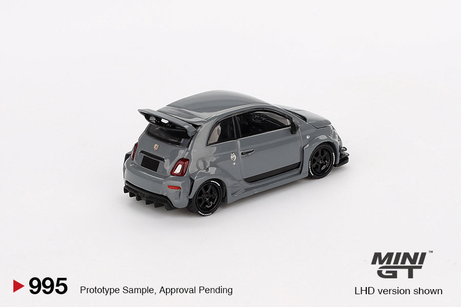 Mini GT 1:64 Abarth 595 LB-WORKS x Abas Works – Grey MGT00995-BL