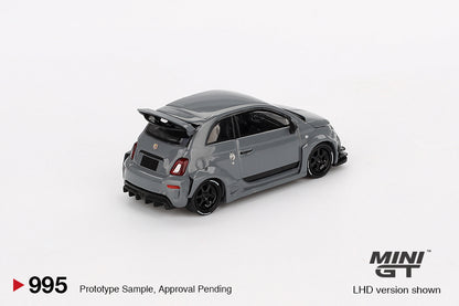 Mini GT 1:64 Abarth 595 LB-WORKS x Abas Works – Grey MGT00995-BL