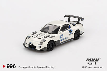 Mini GT 1:64 Mazda RX-7 (FD3S) Itosyoukai Rei-gouki with RE Amemiya MGT00996 [2 Versions] (Preorder)