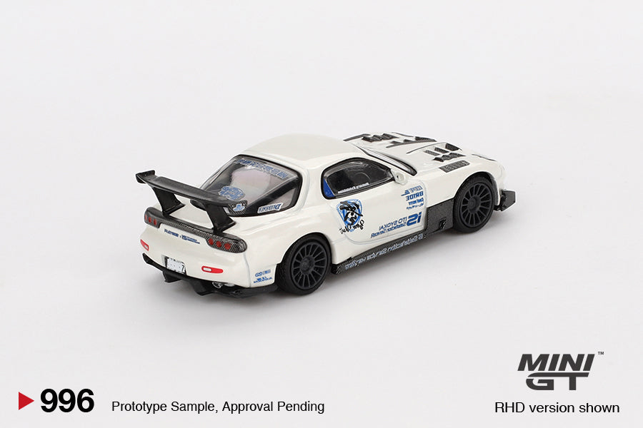 Mini GT 1:64 Mazda RX-7 (FD3S) Itosyoukai Rei-gouki with RE Amemiya MGT00996 [2 Versions] (Preorder)