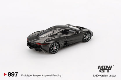 Mini GT 1:64 Jaguar C-X75 Test Car – Black MGT00997-BL