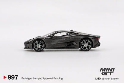 Mini GT 1:64 Jaguar C-X75 Test Car – Black MGT00997-BL