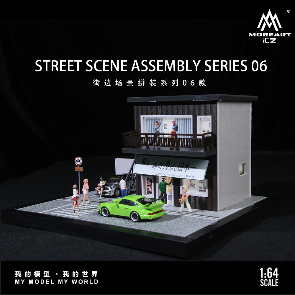 MoreArt1:64 Street Scene Assembly Series06 MO960205 (Preorder)