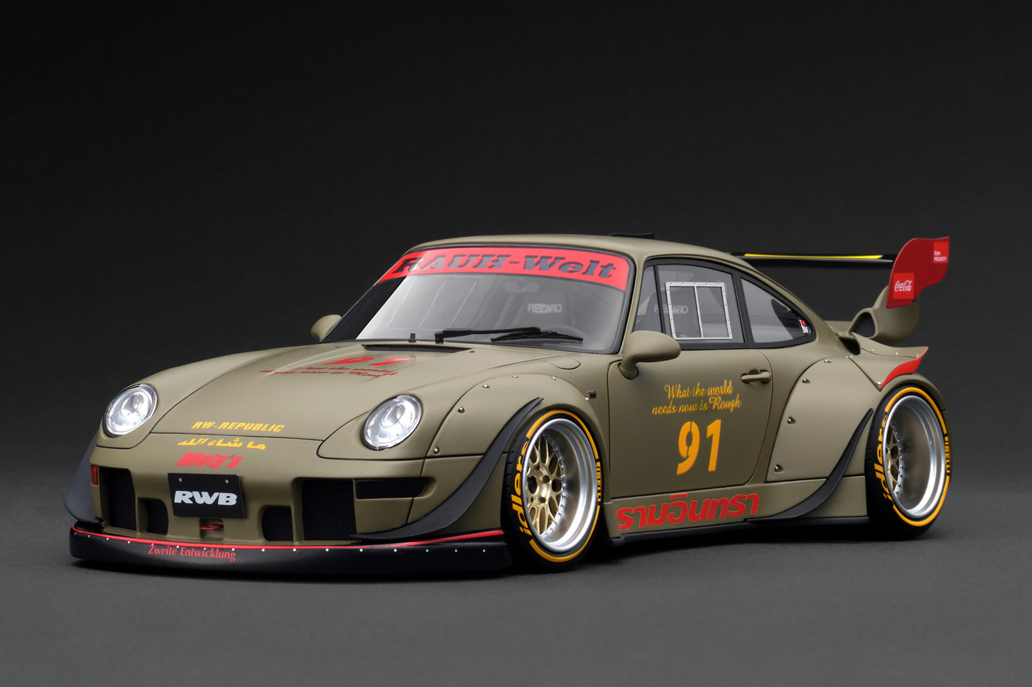 Ignition Model 1:18 RWB 993 Khaki IG3626
