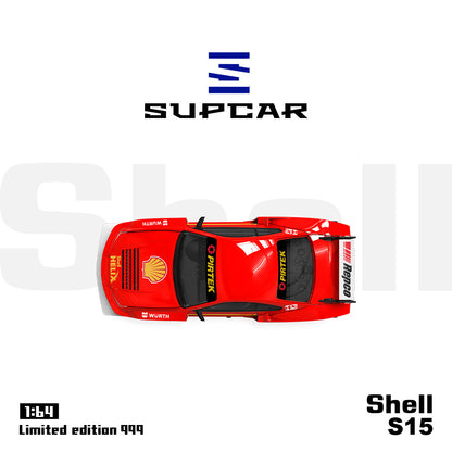 Supcar 1:64 Nissan S15 Gulf Livery/ Shell Livery [2 Versions] SC64040/SC64039 (Preorder)