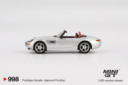 Mini GT 1:64 BMW Z8 Silver MGT00998-BL (Preorder)