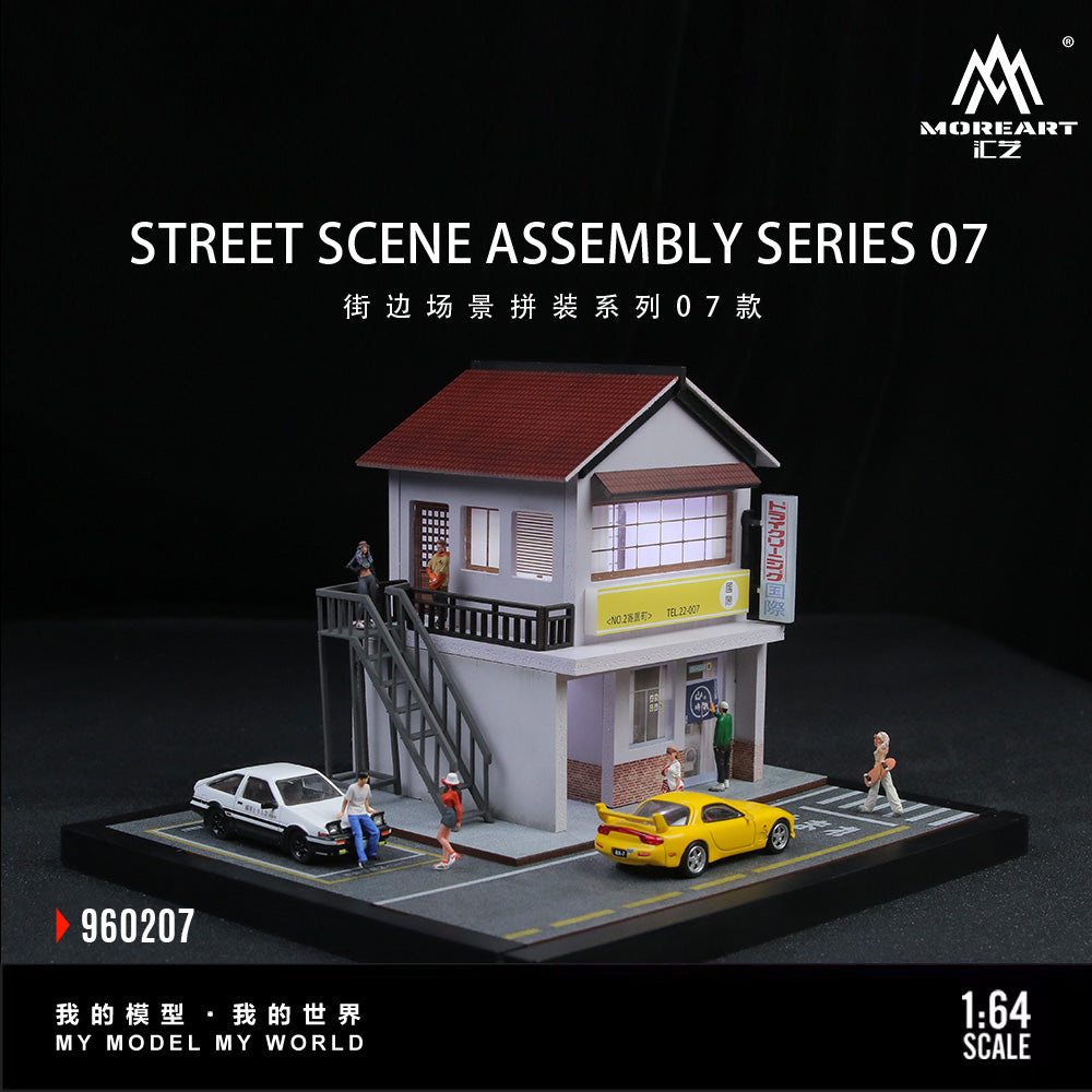 MoreArt 1:64 Street Scene Assembly Series 07 MO960207
