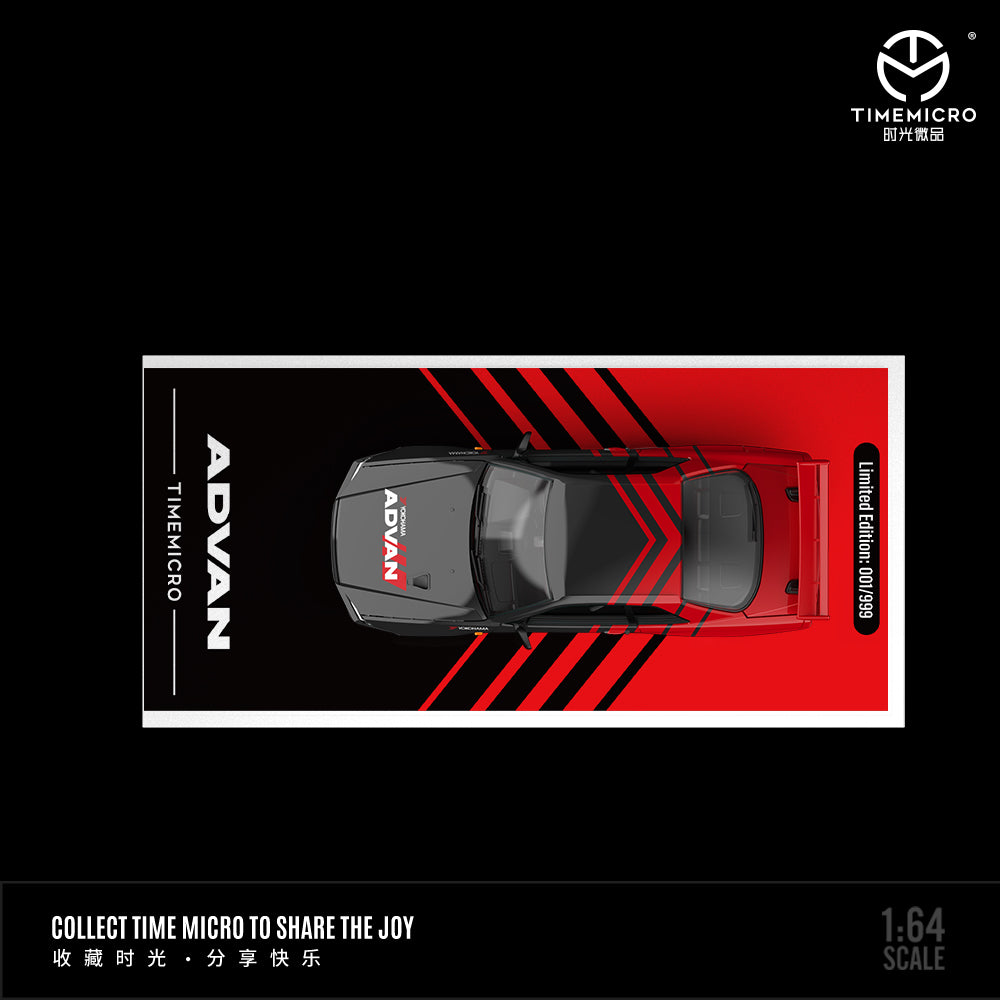 Time Micro 1:64 Nissan GTR34 Advan Livery