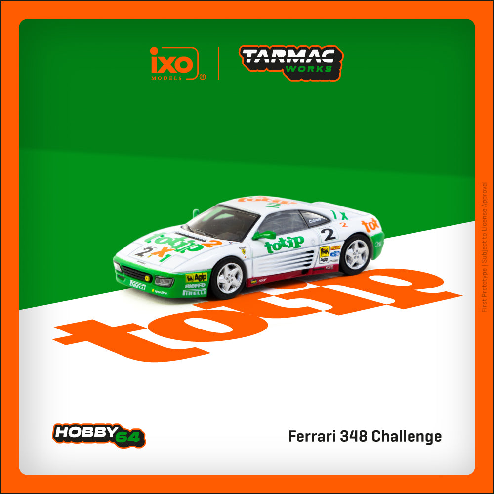 Tarmac Works 1:64 Ferrari 348 Challenge Ferrari 348 Challenge 1993 T64-082-93CHA02