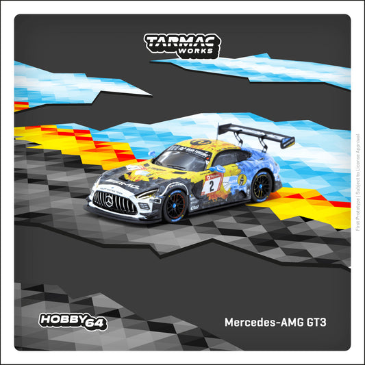 Tarmac Works 1:64 Mercedes-AMG GT3 Nürburgring 24h 2020 T64-062-20NUR02 (Preorder)