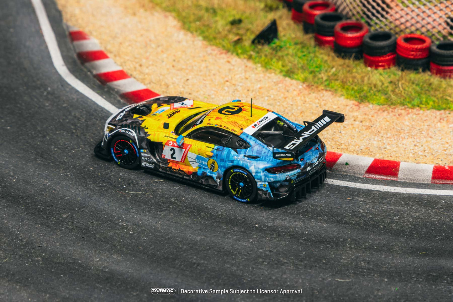 Tarmac Works 1:64 Mercedes-AMG GT3 Nürburgring 24h 2020 T64-062-20NUR02 (Preorder)