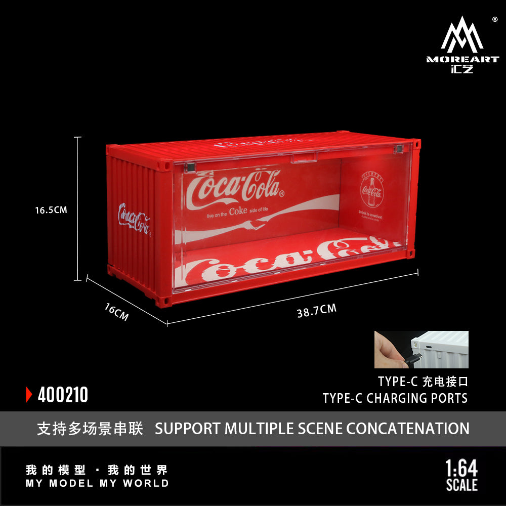 MoreArt 1:64 Coca Cola/Spoon Container MO400210/MO400211 [2 Styles]