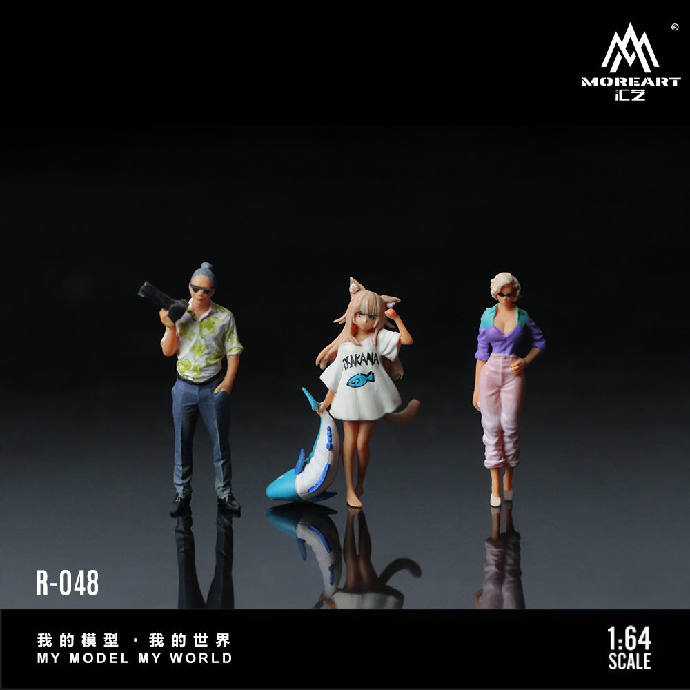 MoreArt 1:64 Anime Girl Photography Doll Set MO223048