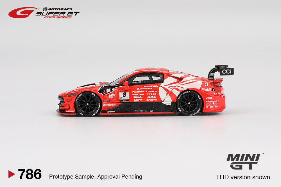 (Coming Soon) Mini GT 1:64 Japan Exclusive Honda NSX-GT “Type S” GT500 #8 “ARTA MUGEN NSX-GT ” ARTA 2023 SUPER GT Series MGT00786-BL