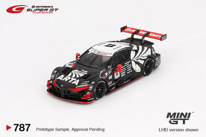 (Preorder) Mini GT 1:64 Japan Exclusive Honda NSX-GT “Type S” GT500 #64 “Modulo NSX-GT” Modulo Nakajima Racing 2023 SUPER GT Series MGT00787-BL