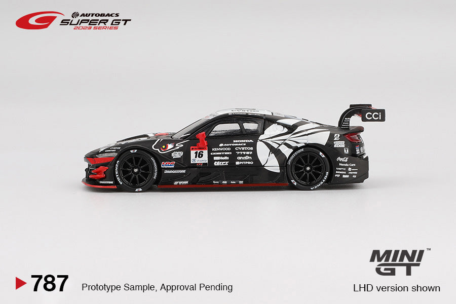(Preorder) Mini GT 1:64 Japan Exclusive Honda NSX-GT “Type S” GT500 #64 “Modulo NSX-GT” Modulo Nakajima Racing 2023 SUPER GT Series MGT00787-BL
