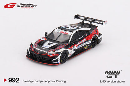 Mini GT 1:64 Japan Exclusive Honda NSX-GT “Type S” GT500 #64 “Modulo NSX-GT” Modulo Nakajima Racing 2023 SUPER GT Series MGT00992-BL (Preorder)