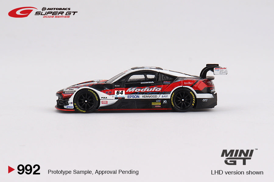 Mini GT 1:64 Japan Exclusive Honda NSX-GT “Type S” GT500 #64 “Modulo NSX-GT” Modulo Nakajima Racing 2023 SUPER GT Series MGT00992-BL (Preorder)