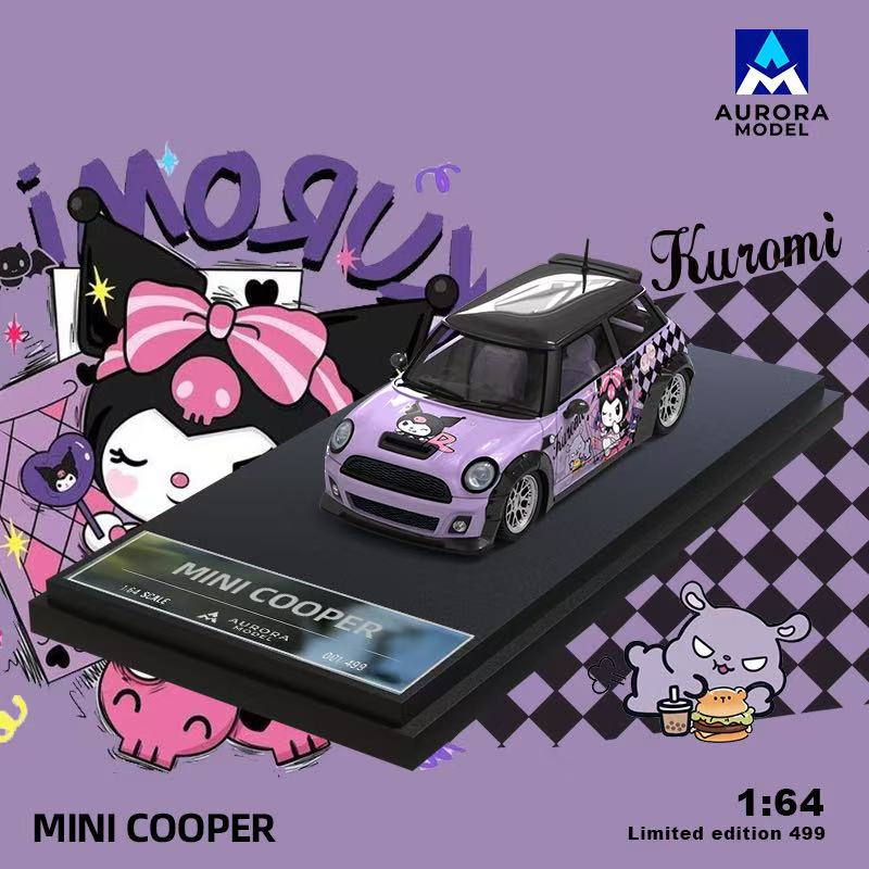 Aurora Model 1:64 Kuromi Livery (No Doll) AM643640 (Preorder)