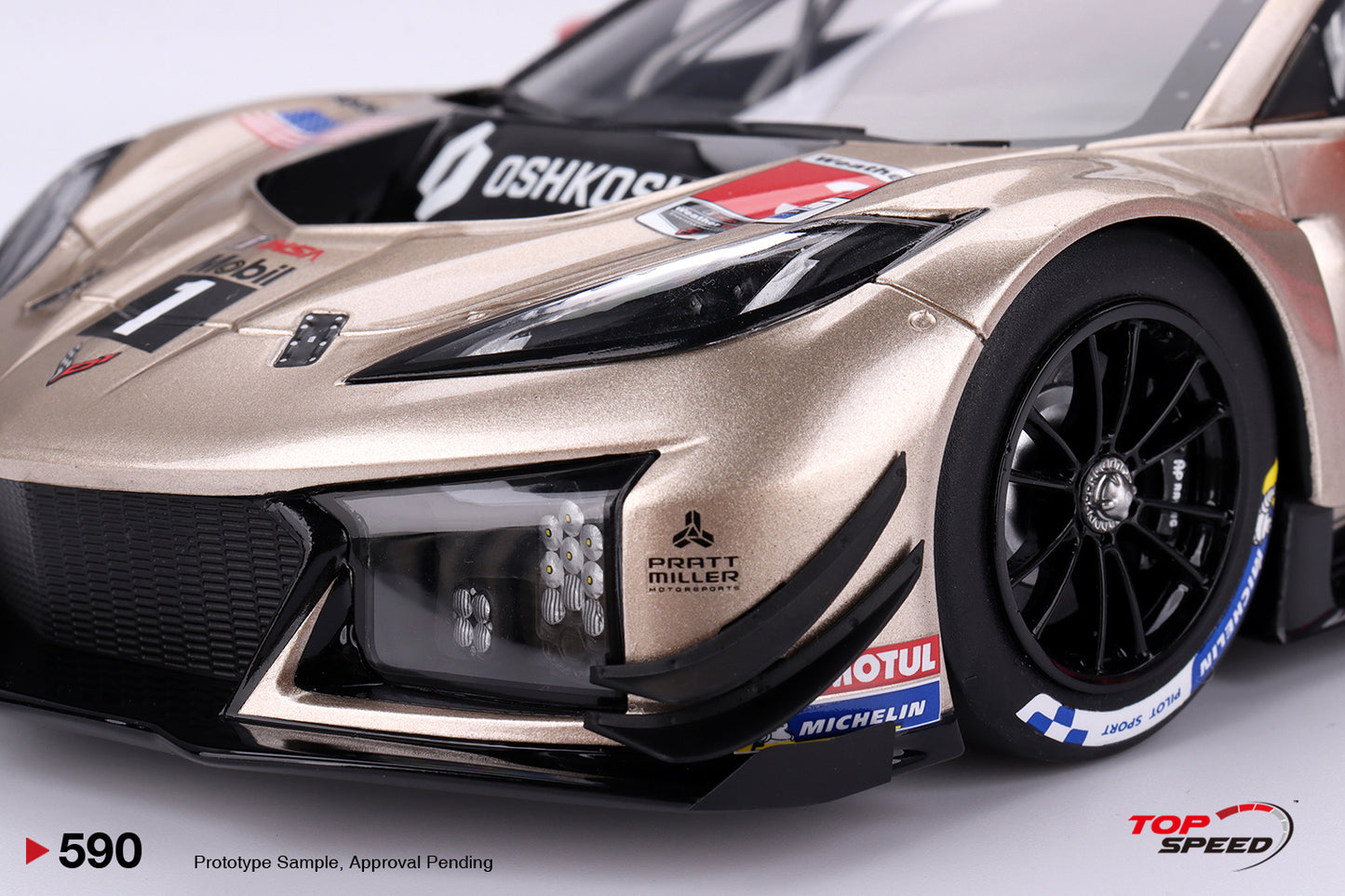 Chevrolet Corvette Z06 GT3.R 2023 Road America Test Car 1:18 TopSpeed - Atacado de Miniaturas Chevrolet Corvette Z06 GT3.R 2023 Road America Test Car 1:18 TopSpeed - Atacado de Miniaturas