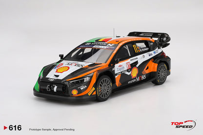 Topspeed 1:18 Hyundai i20 N Rally1 #11 2023 TS0616
