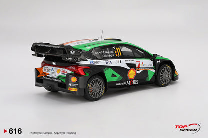 Topspeed 1:18 Hyundai i20 N Rally1 #11 2023 TS0616
