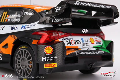 Topspeed 1:18 Hyundai i20 N Rally1 #11 2023 TS0616