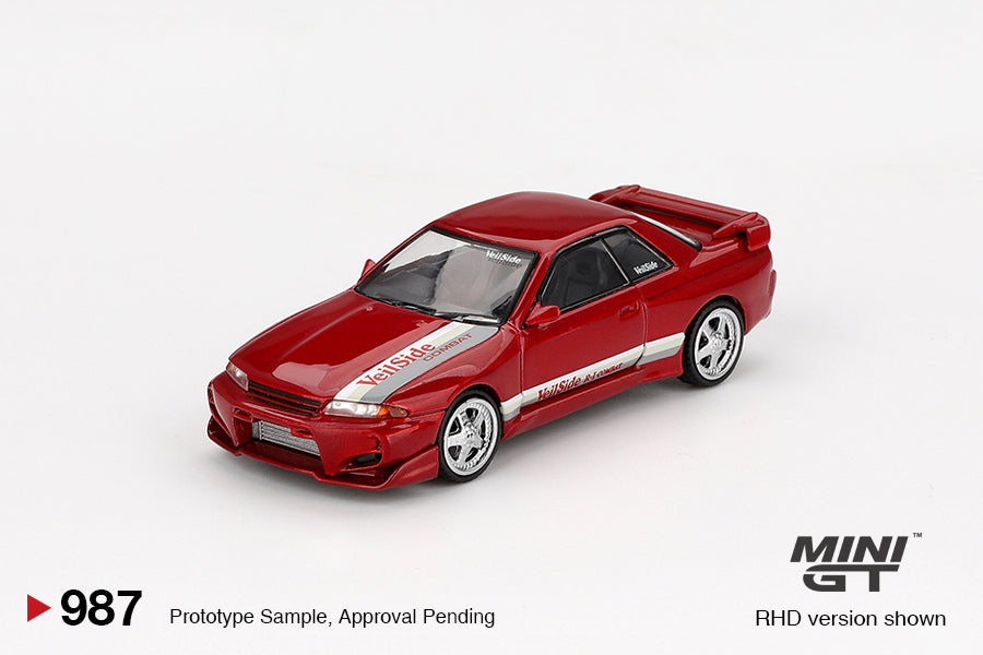 Mini GT 1:64 Nissan Skyline GT-R (R32) VeilSide Combat C-I – Gem Red MGT00987-BL (Preorder)