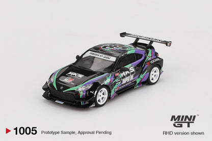 Mini GT 1:64 Toyota GR86 HKS TYPE R 2022 Tokyo Auto Salon – Black MGT01005-BL (Preorder)