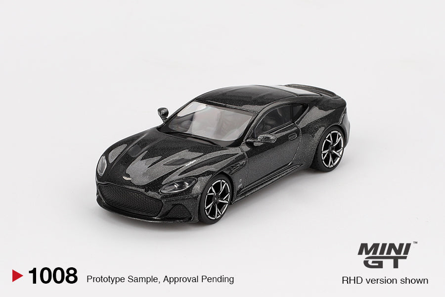 Mini GT 1:64 Aston Martin DBS 007 Edition – Black MGT01008-BL (Preorder)