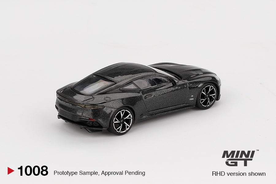 Mini GT 1:64 Aston Martin DBS 007 Edition – Black MGT01008-BL (Preorder)