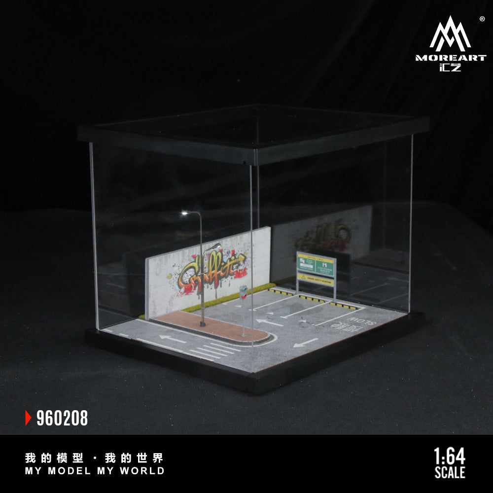 MoreArt 1:64 Street Scene Assembly Series 08 Diorama MO960208