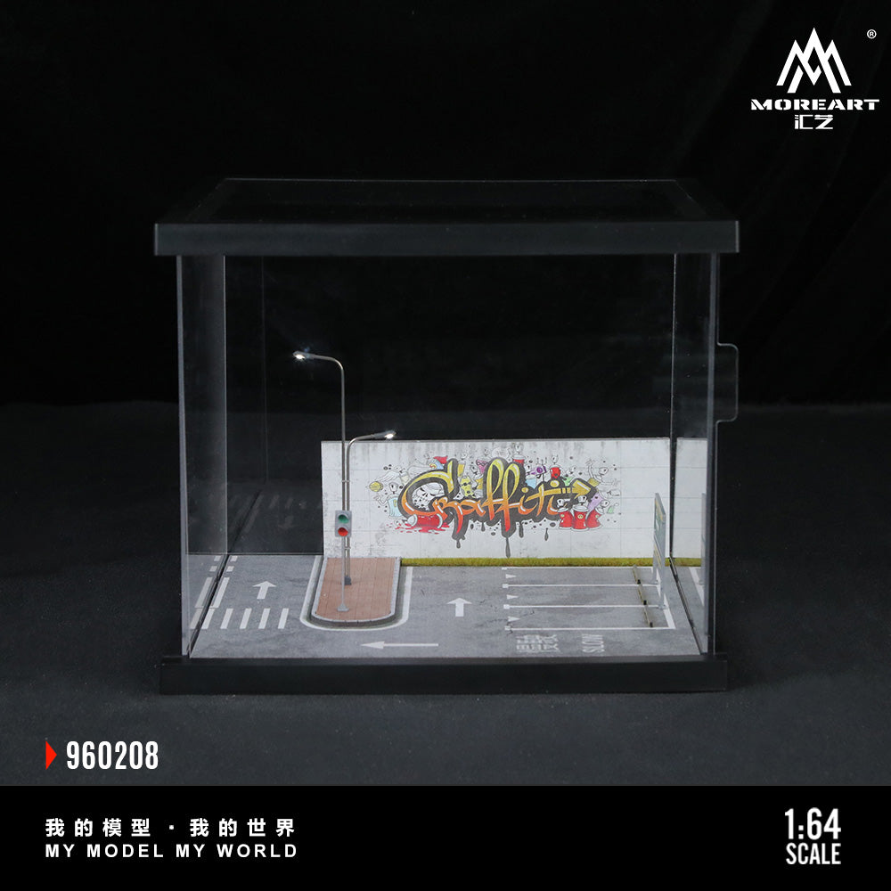 MoreArt 1:64 Street Scene Assembly Series 08 Diorama MO960208