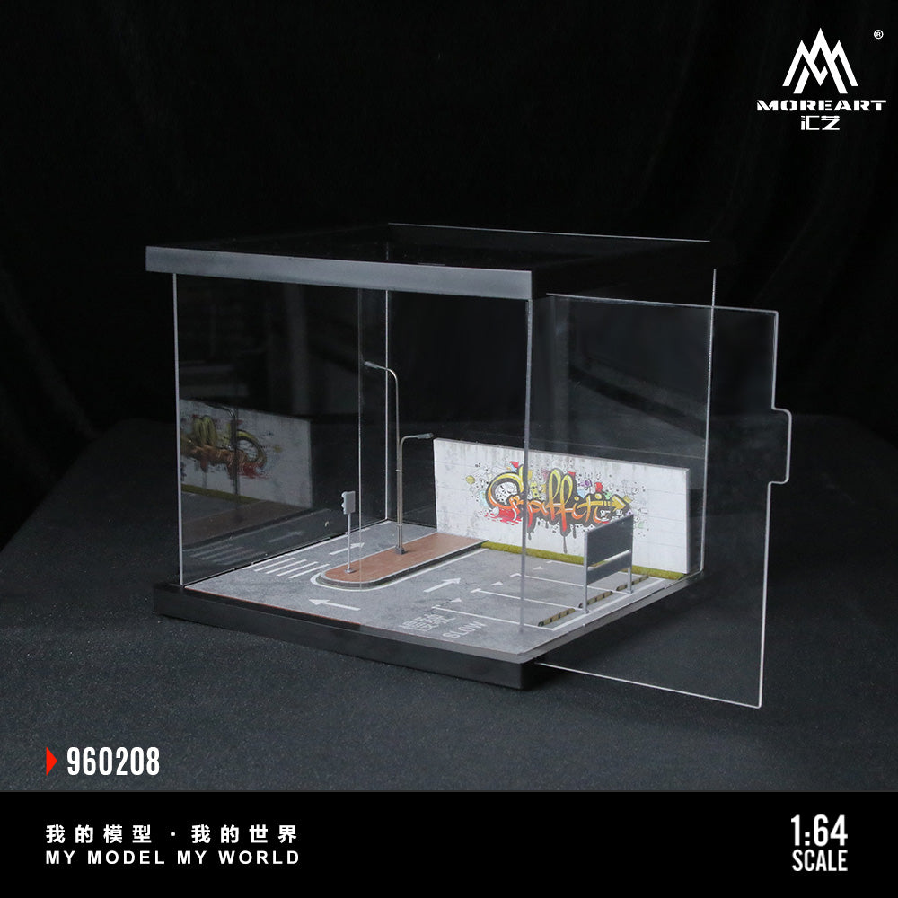 MoreArt 1:64 Street Scene Assembly Series 08 Diorama MO960208