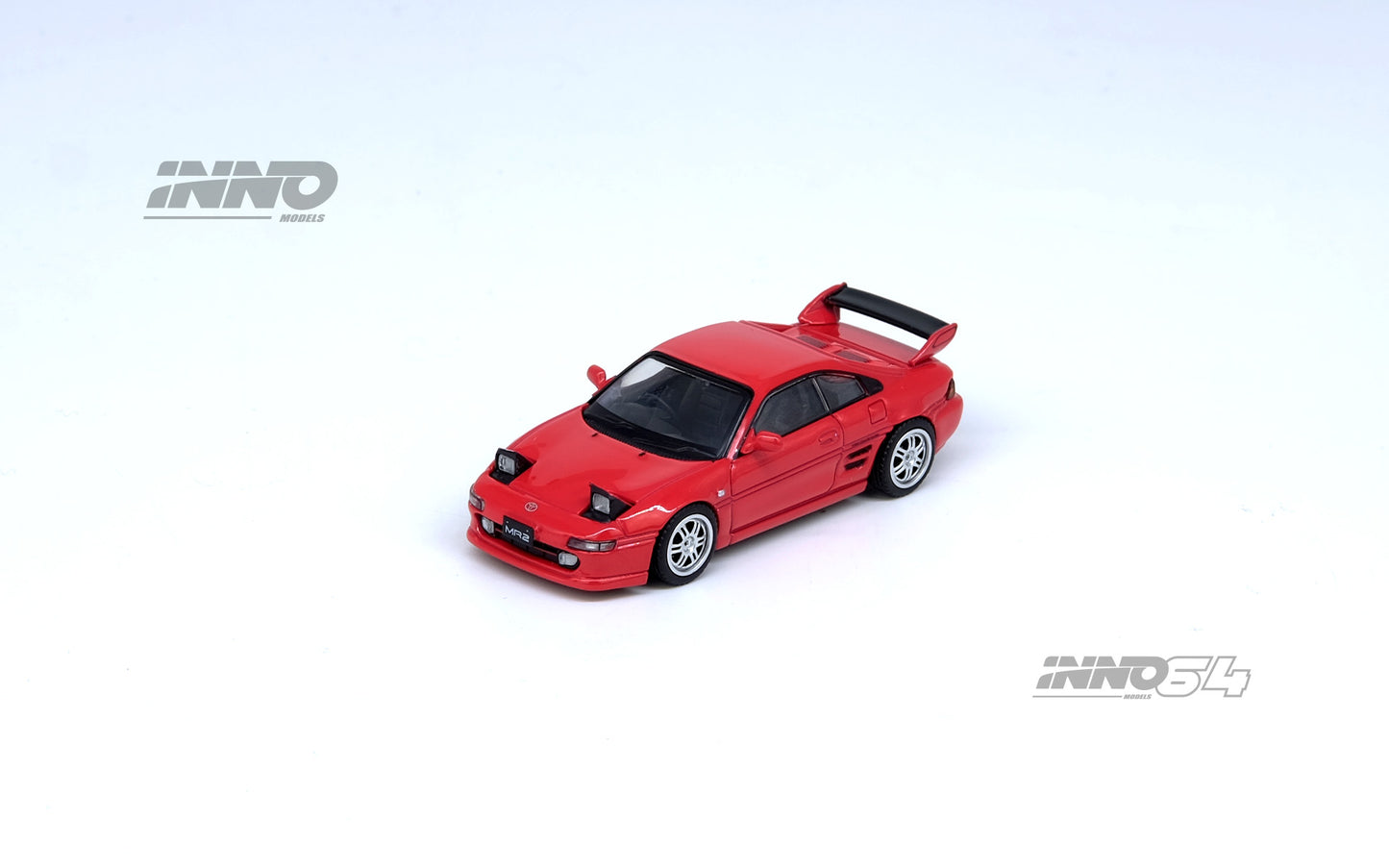 Inno64 1:64 TOYOTA MR2 (SW20) Red IN64-MR2SW20-RED