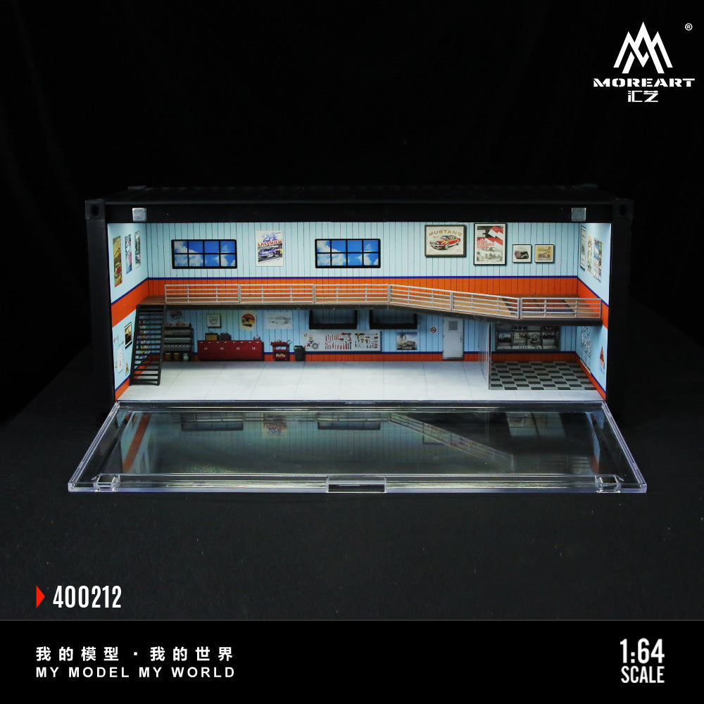 MoreArt 1:64 Container Repair Shop Scenario E [Gulf] MO400212