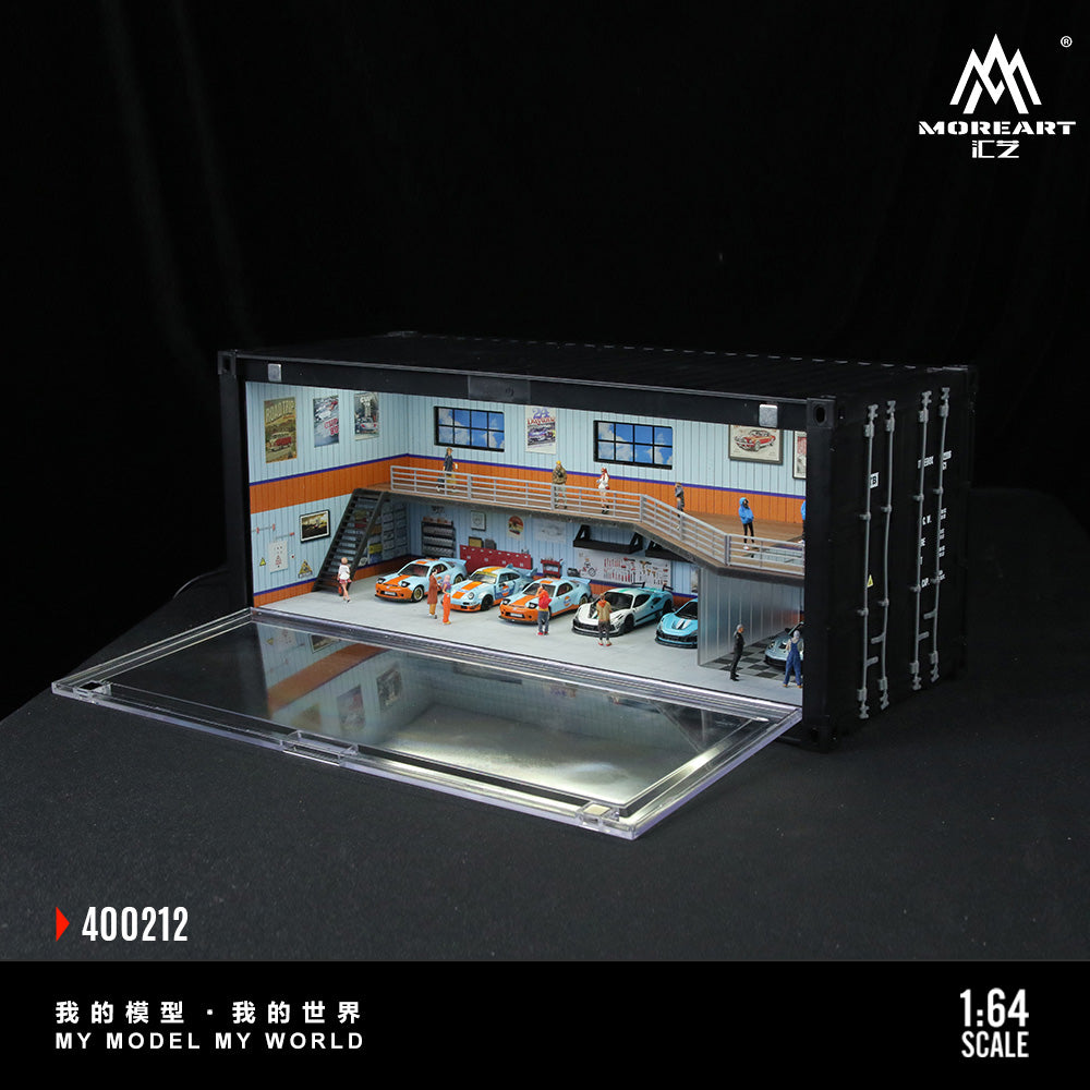1/64 ガレージ　コンテナ　コカコーラ　moreart ホットウィール　125 新品 MO400208 MoreArt 1/64 CONTAINER REPAIR SHOP SCENE コンテナ