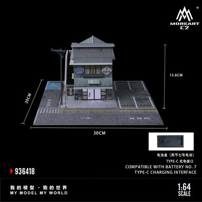 MoreArt 1:64 Japanese Candy House Scene Diorama MO936418