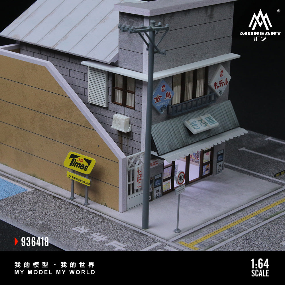 MoreArt 1:64 Japanese Candy House Scene Diorama MO936418