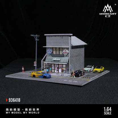 MoreArt 1:64 Japanese Candy House Scene Diorama MO936418